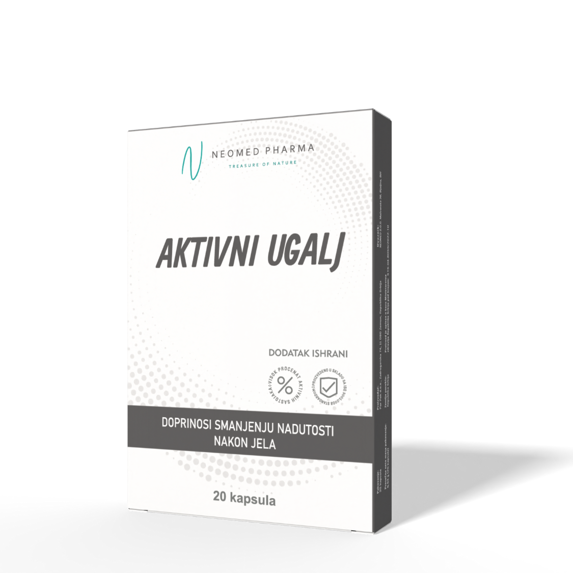 Aktivni ugalj - 20caps